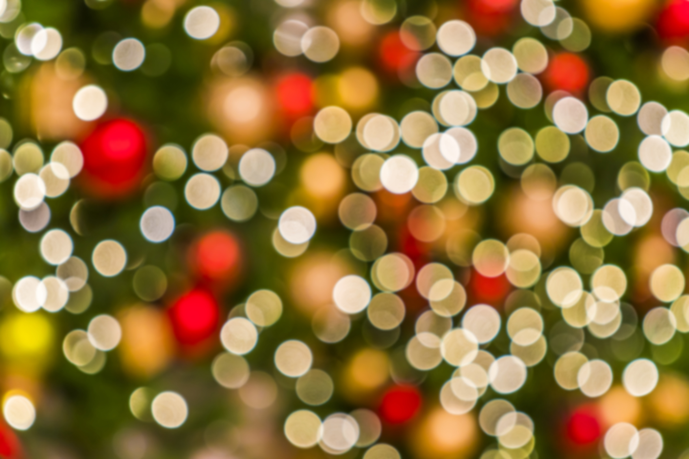Blurry Christmas Lights